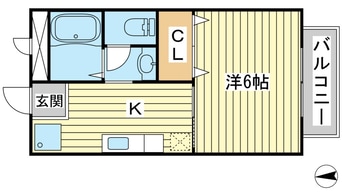 間取図 パルハイムB