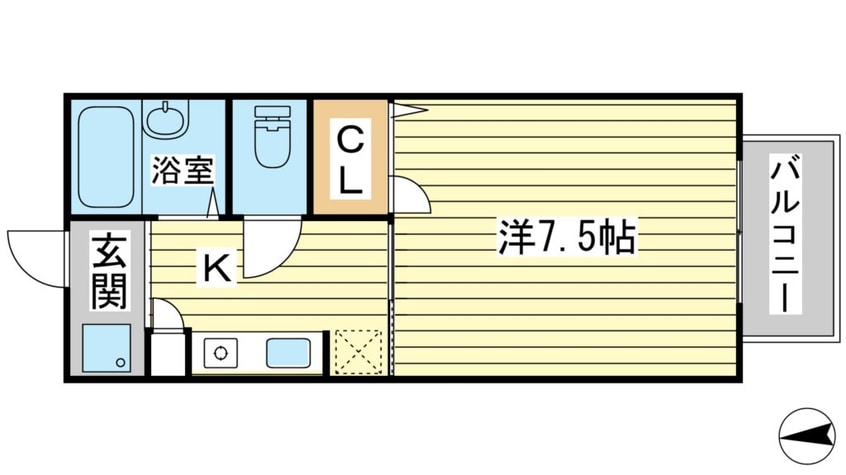 間取図 ホワイトハウス３