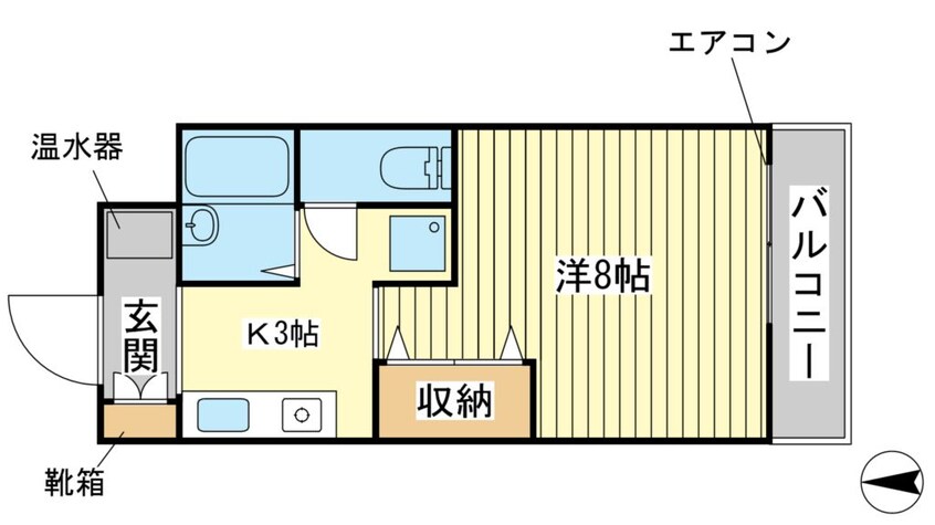 間取図 メゾン・ド・アムール