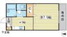 赤穂線（兵庫県内）/播州赤穂駅 徒歩29分 1階 築26年 1Kの間取り