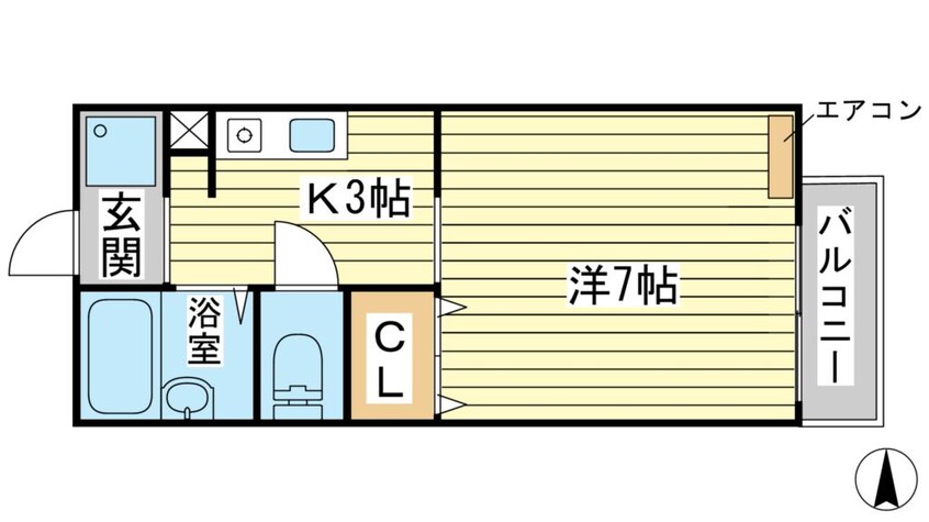 間取図 メルベーユ