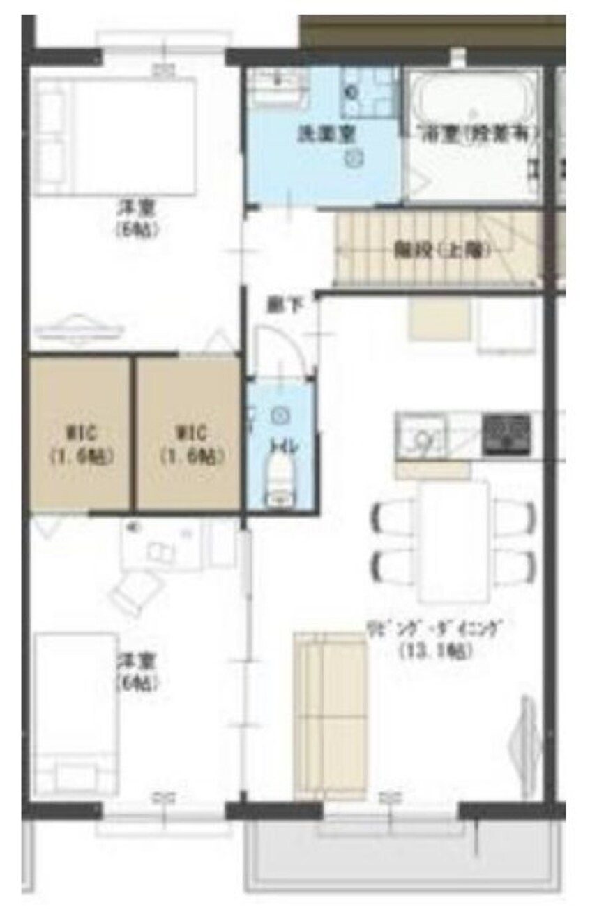 間取図 セーヌ　アンジェ塩屋II
