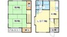 ツインハウス 2LDKの間取り