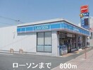 ローソンまで800m コンシェルジュ