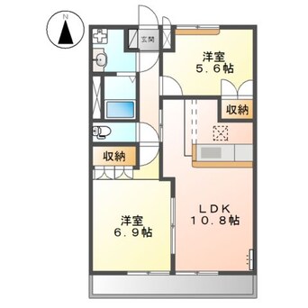 間取図 フローラ