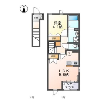間取図 フランドールさくら