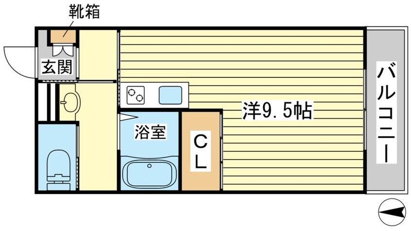 間取図 クローリス