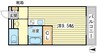 クローリス 1Rの間取り
