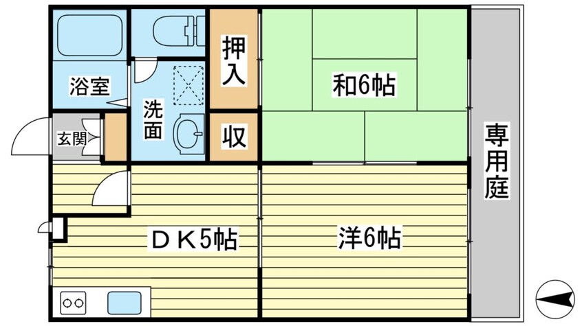 間取図 サンライズＭ