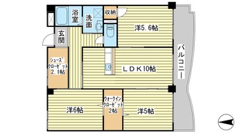 間取図 ハイツ赤坂