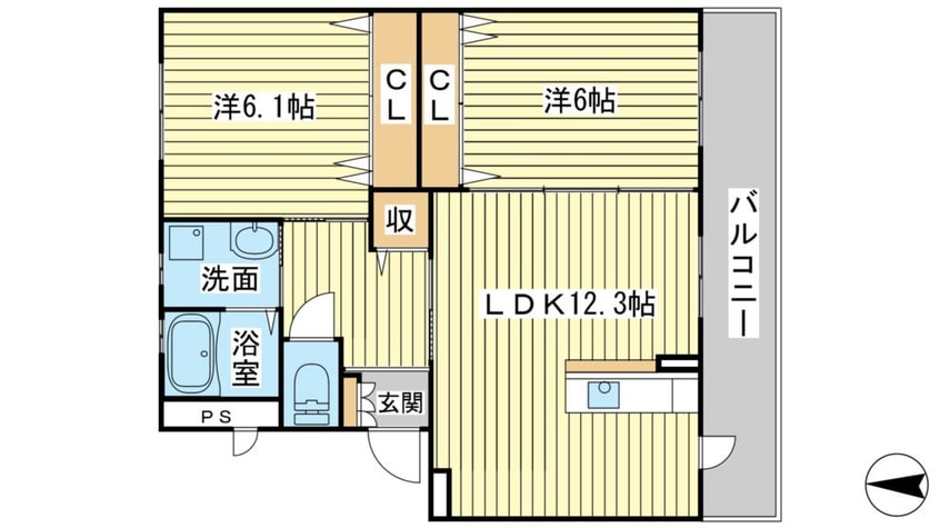 間取図 バンプロピス III