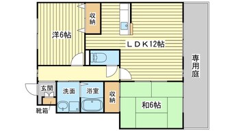 間取図 ファミールセイリュウ（北）