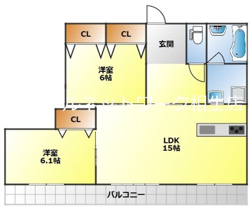 間取図 シャルムみつひろ