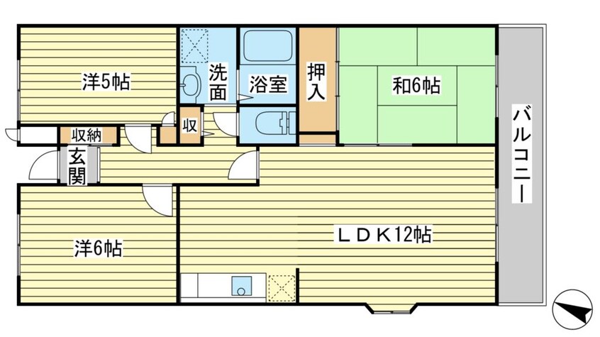 間取図 ルミエールAIOI