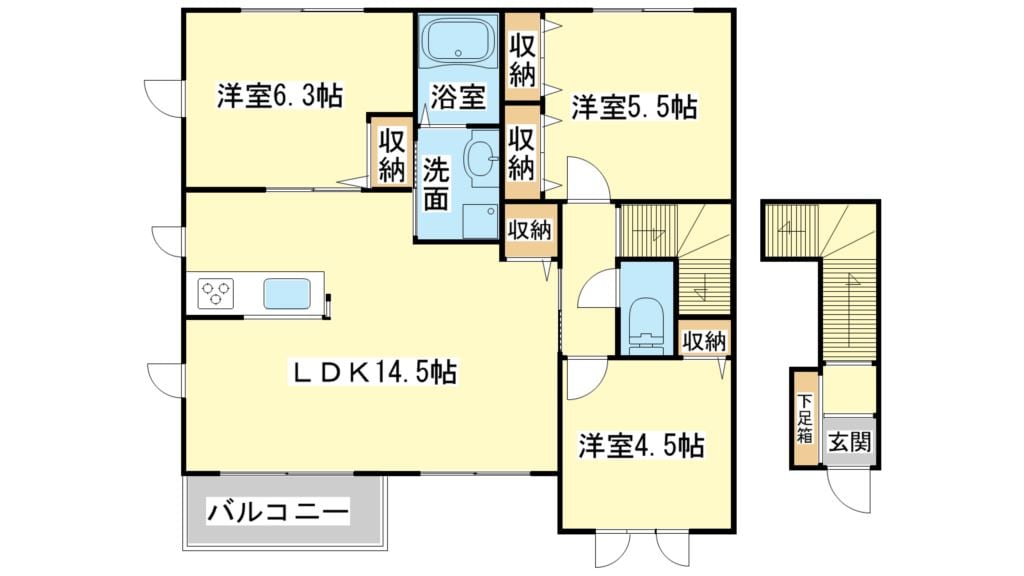 間取り図 メゾン・ド・富永