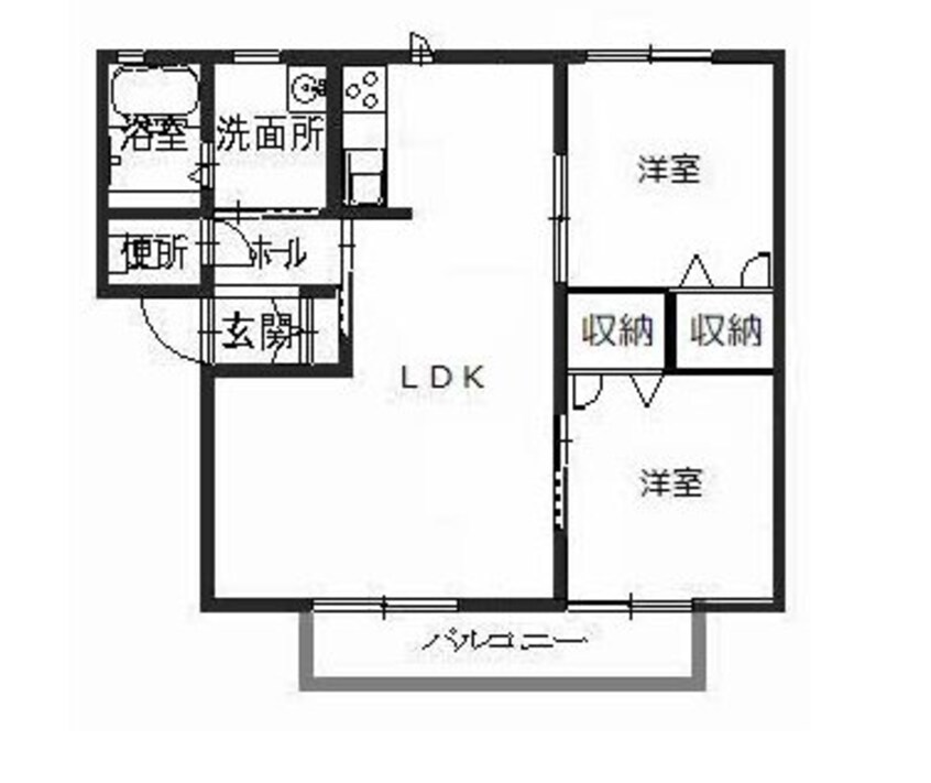 間取図 サンコート赤坂 Ｂ棟