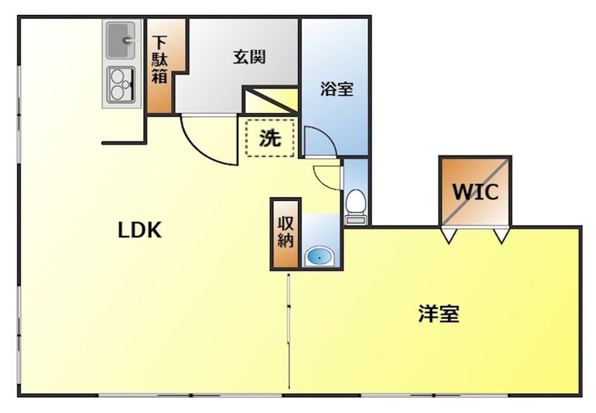 間取図 T・Kビル