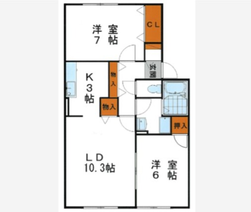 間取図 ウィンディーヒルズ Ｂ棟