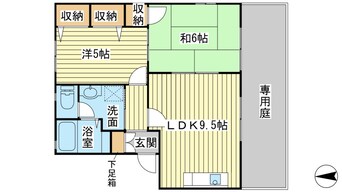 間取図 ラフィネ・ヴィラ