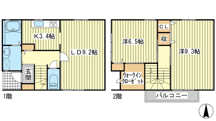 間取図 ル・カルフール