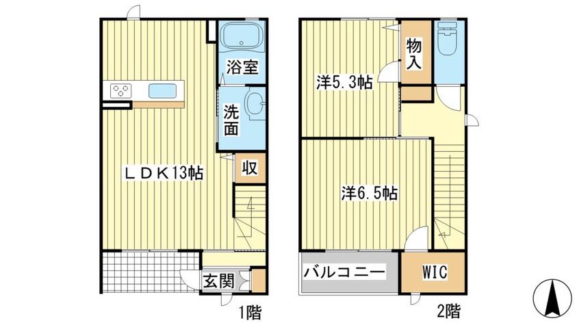 間取図 ル・カルフール