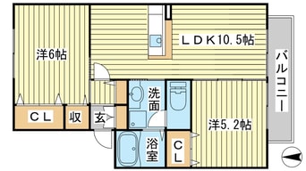 間取図 グランドゥールニシキ