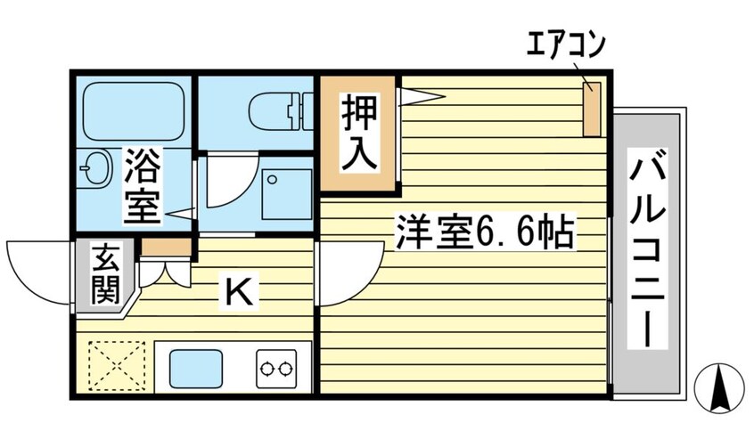 間取図 ウイング相生旭