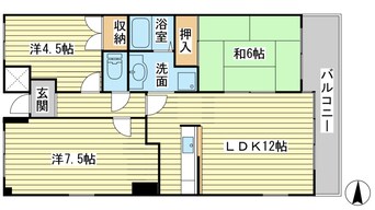 間取図 ハイツ以和貴