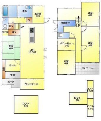 間取図 山手戸建