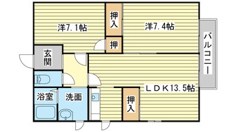 間取図 フレグランス秋桜