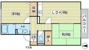 間取図 ハイカムール・山手