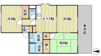 間取図 ハイカムール・山手