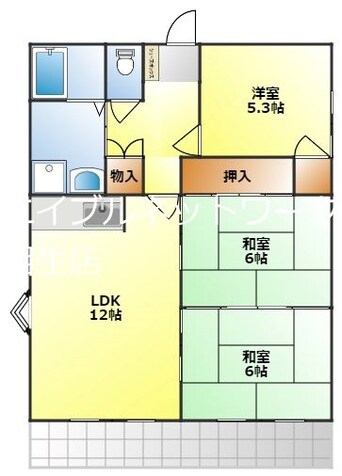 間取図 サンシャイン山下