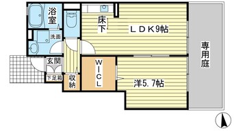 間取図 ヴァルト Ｂ棟