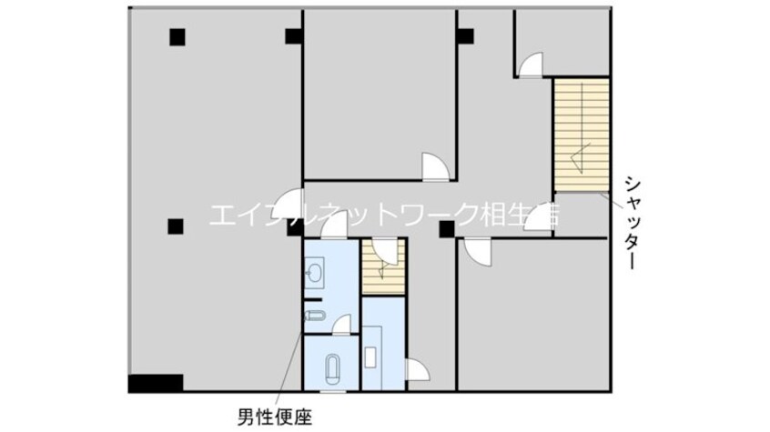 間取図 Ｐｕｒｅ　ｂｌｄｇ．テナント（3F）