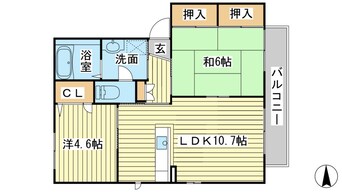 間取図 シャーメゾン堂本