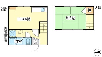 間取図 やよい荘