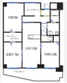 ハイツ赤坂 3LDKの間取り