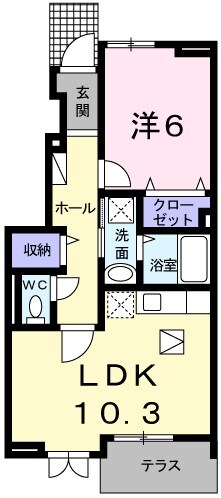 間取り図 サンリット・ベルＤ