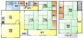 間取図 古池本町借家