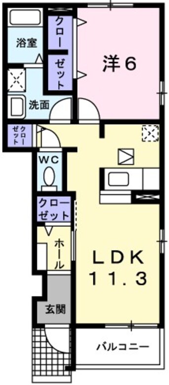 間取図 ボニート・シエル