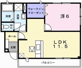 間取図 ヤエステ－ジII