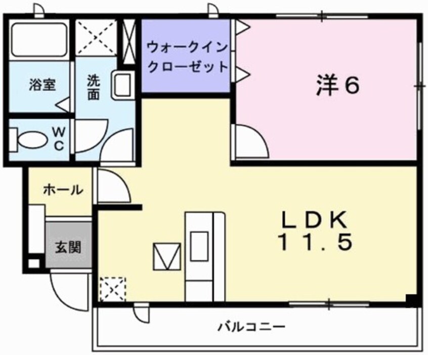 間取図 ヤエステ－ジII