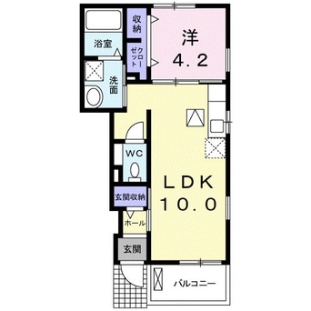 間取図 カプリス　コート　ベースIII