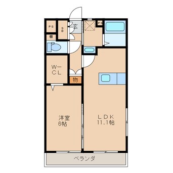 間取図 ロイヤルグリーン瀬頭