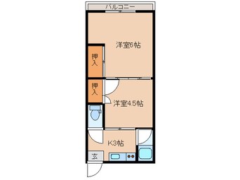 間取図 福富アパート