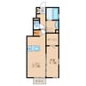 日豊本線/宮崎駅 徒歩20分 1階 築9年 1LDKの間取り