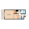サンライズ新名爪 1DKの間取り