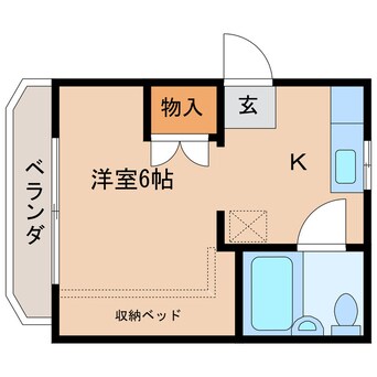 間取図 神宮シティハイツＳ