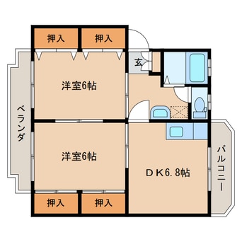 間取図 ハーベスト1号館